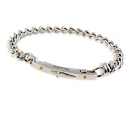 Bracciale Cesare Paciotti Uomo in Argento JPBR0347B - JPBR0347B